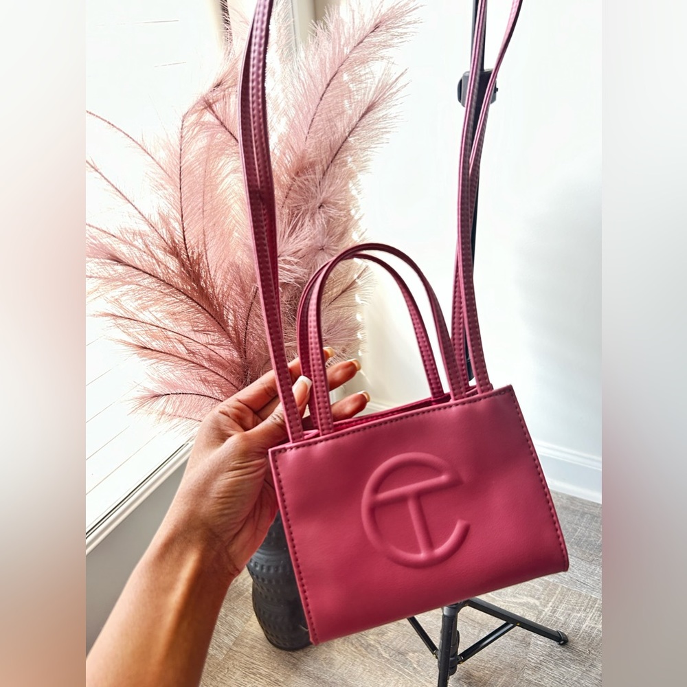 Pink Telfar bag